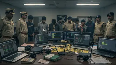 कन्नौज में ऑनलाइन गेमिंग का बड़ा खुलासा: 10 साइबर ठग गिरफ्तार, रोज 5 से 10 करोड़ रुपये की ठगी