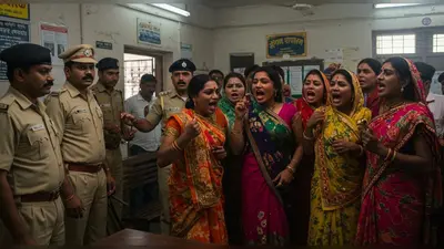जालौन में किन्नरों का बड़ा विवाद: पंचायत में नहीं बना समझौता, थाने में हुआ जोरदार हंगामा