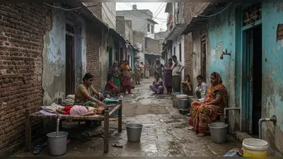 लखनऊ: जानकीपुरम विस्तार में डायरिया का कहर, गंदे पानी से एक मौत और सैकड़ों बीमार