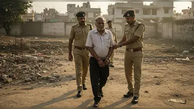 कानपुर में भूमाफिया पूर्व सरकारी वकील गिरफ्तार: प्लॉट पर कब्जा कर मांगे थे 5 लाख रुपए