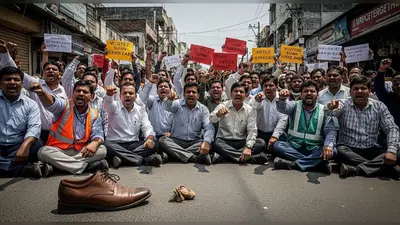 बलिया में भाजपा नेता की गुंडागर्दी: इंजीनियर को जूतों से पीटा, वीडियो वायरल; अभियंताओं में भारी आक्रोश और गिरफ्तारी की मांग