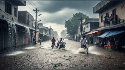 यूपी में भारी बारिश का अलर्ट: सोमवार को 30 जिलों में चेतावनी, सोनभद्र में रविवार को हुई रिकॉर्ड तोड़ बरसात