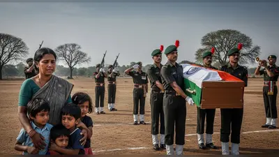 यूपी: इलाज के दौरान फौजी ने गंवाई जान, परिवार पर टूटा दुखों का पहाड़, सैनिक सम्मान के साथ दी अंतिम विदाई