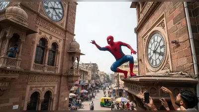 मेरठ का ‘स्पाइडरमैन’ पुलिस की गिरफ्त में, घंटाघर पर खतरनाक स्टंट का वीडियो हुआ था वायरल