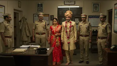 वायरल वीडियो: अनोखी शादी! थाने में सात फेरे, न पंडित, न बैंड-बाजा, पुलिसवाले बने बाराती