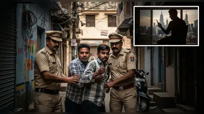 एल्विश यादव के घर फायरिंग में दो और शूटर गिरफ्तार:अमेरिका से गैंगस्टर भाऊ दे रहा था आदेश, शाहबाद इलाके में छिपे थे