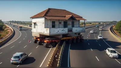 हाईवे के बीच अड़ा मकान: जिद्दी मालिक ने नहीं छोड़ी जगह, फिर ऐसे हुआ अनोखा समाधान!