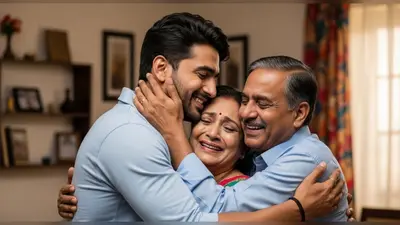 अंतरिक्ष से लौटे शुंभाशु: डेढ़ साल बाद मां-बाप से मिलकर फूले नहीं समाए, तस्वीरें हुईं वायरल