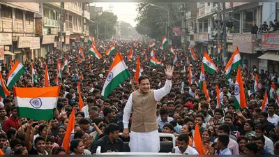 लखनऊ में शुभांशु शुक्ला का ऐतिहासिक स्वागत: सड़कों पर तिरंगा लेकर उमड़ा जनसैलाब
