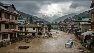 धर्मशाला में ढही 3 मंजिला इमारत, घरों में घुसा पानी; लाहौल-स्पीति में भारी बर्फबारी के बाद 9 जिलों में स्कूल बंद