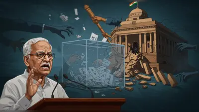 खड़गे बोले-भाजपा की वोट चोरी के बाद अब सत्ता चोरी:30 दिन में विपक्षी सरकारें गिराने की साजिश कर रही; PM-CM बर्खास्तगी बिल का विरोध