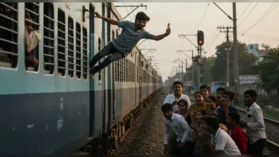 रील की दीवानगी, जिंदगी से खिलवाड़! वायरल वीडियो देख सबके उड़े होश, क्या है पूरा मामला?