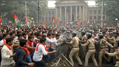 यूपी में खाद संकट पर भड़की सपा, विधानसभा घेरने निकले कार्यकर्ताओं की पुलिस से धक्कामुक्की!