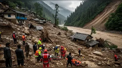 वैष्णो देवी में लैंडस्लाइड, कई लोग घायल:डोडा में बादल फटा, 4 की मौत: 10 घर बहे