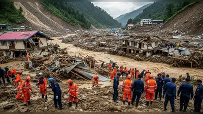 जम्मू के डोडा में बादल फटने से भीषण तबाही: 4 की मौत, 10 घर बहे, वैष्णो देवी यात्रा रोकी गई; राहत कार्य जारी
