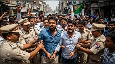 मेरठ में उबाल: बिना अनुमति ‘गौरव यात्रा’ निकालने पर अड़े मुखिया गुर्जर और आकाश गुर्जर गिरफ्तार, इलाके में तनाव