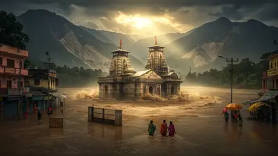 राजस्थान में बाढ़ जैसे हालात, 8 जिलों में स्कूल बंद:प्रयागराज में गंगा चौथी बार लेटे हनुमानजी तक पहुंची; अरुणाचल प्रदेश में गाड़ियों पर लैंडस्लाइड