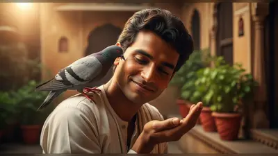 अंकुश और कबूतर की अनोखी दोस्ती ने जीता दिल, लोग बोले ‘आरिफ-साइरस की कहानी भी फीकी पड़ गई’