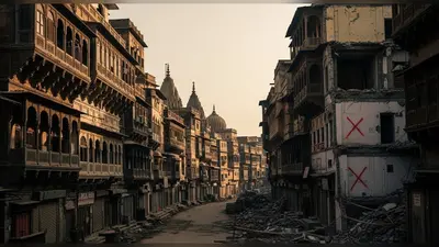 दालमंडी सड़क चौड़ीकरण: 186 भवन, 6 धार्मिक स्थल, 3 शत्रु व 2 बेनामी संपत्तियां होंगी ध्वस्त