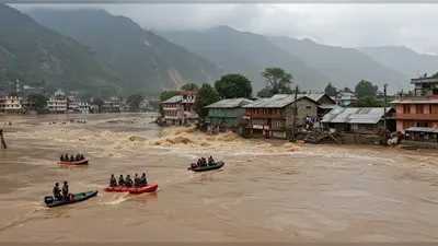 वैष्णो देवी में भूस्खलन से 7 की मौत, 14 घायल; कुल्लू में ब्यास नदी में बहे 20 भवन, पंजाब के 7 जिलों में बाढ़, सेना तैनात
