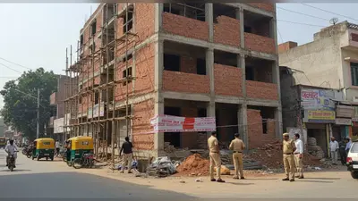 मुरादाबाद में पूर्व विधायक इकराम कुरैशी को बड़ा झटका: बिना नक्शा पास कराए बनी दुकानें सील