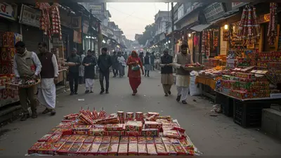 यूपी के 8 जिलों में पटाखों पर संपूर्ण प्रतिबंध: न बनेगा, न बिकेगा, न होगा भंडारण!