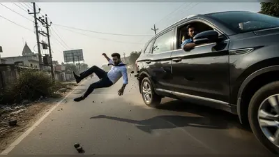 लखनऊ में दिल दहला देने वाली वारदात: टेस्ट ड्राइव के बहाने SUV ले उड़े बदमाश, कर्मचारी को चलती गाड़ी से फेंका!