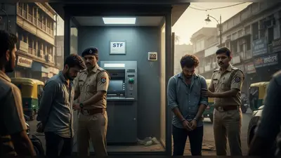 लखनऊ में एटीएम से धोखाधड़ी कर रुपये निकालने वाले तीन जालसाज गिरफ्तार: एसटीएफ का बड़ा खुलासा