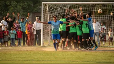 फुटबॉल लीग में जोरदार धमाल! इकरा के निर्णायक गोल से फुटबॉल नर्सरी 4-2 से विजयी, कंदवा ने जलालीपट्टी को 3-0 से रौंदा
