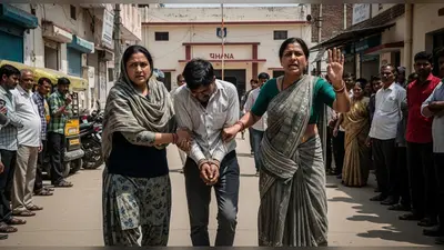 यूपी: पति को घसीटकर पीटा, फिर हाथ बांधकर थाने ले गई पत्नी; दो महिलाओं का हंगामा वायरल