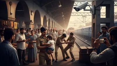 अलीगढ़ रेलवे स्टेशन से बच्चे का अपहरण, CCTV ने दिखाया रास्ता, पुलिस ने यूं दबोचा किडनैपर और सकुशल लौटाया बच्चा