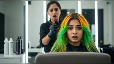 सैलून में सुनहरा बाल करवाने गई लड़की के साथ हुआ कुछ ऐसा कि उड़ गए होश, फिर हुआ वायरल
