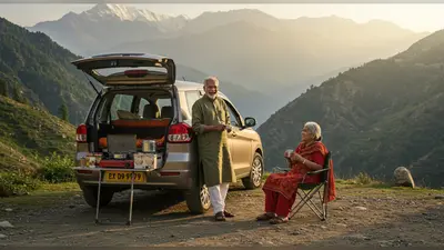 हिसार के रिटायर्ड बैंक मैनेजर की लाइफ की सेकेंड इनिंग:पत्नी संग देश घूमने को कार में बनाया किचन-बेडरूम; अब तक 6 स्टेट घूम चुके
