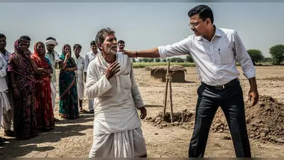 यूपी: किसान को थप्पड़ मारने वाले नायब तहसीलदार और लेखपाल पर केस दर्ज, वीडियो वायरल होने पर हुई कार्रवाई