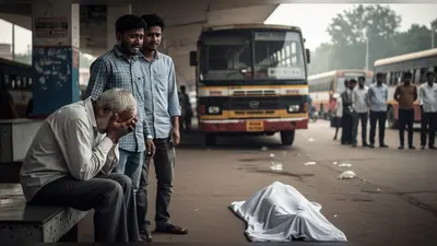 हाथरस: पिता-भाई मिलने आए, बस स्टैंड पर मिला फाइनेंस कर्मी बेटे का शव; बिलख पड़े परिजन