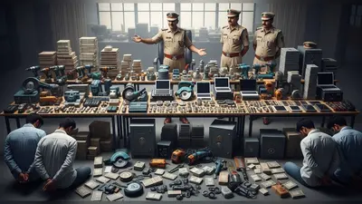 अलीगढ़ में करोड़ों की चोरी का बड़ा खुलासा: दो शातिर चोर दबोचे गए, एक करोड़ से अधिक का माल बरामद