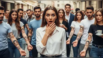 वायरल खबर: महिला के चेहरे का टैटू बनवाते रहे अनजान लोग, सच्चाई जान कर रह गई सन्न!