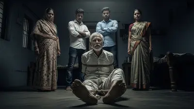 हाथ-पैर बांधकर बुजुर्ग पिता पर पत्नी, बेटे और बहू का कहर: वायरल वीडियो का चौंकाने वाला सच