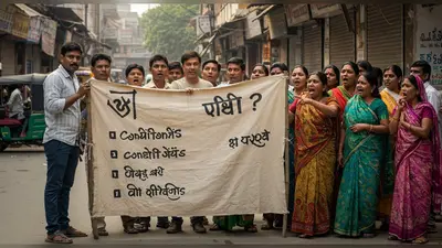 वीआईपी भिखारी का अनोखा बैनर: शर्तें पढ़कर लोग हैरान, उठ रहे हैं कई सवाल!