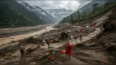 हिमाचल के चंबा में लैंडस्लाइड, 11 लोगों की मौत:मणिमहेश यात्रा पर निकले थे; उत्तराखंड के 3 जिलों में बादल फटा, कई लापता