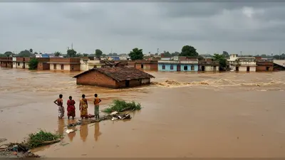 बलिया में बाढ़ का रौद्र रूप: 10 पक्के मकान नदी में समाए, 60 हजार आबादी प्रभावित, 10 गांवों की बिजली गुल!