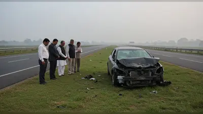 एक्सप्रेस वे पर दर्दनाक हादसा: आगरा में तैनात SDM की मौत, प्रशासन में शोक की लहर