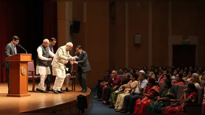 लखनऊ: भाषण देते-देते मंच पर पूर्व मुख्य सचिव शंभूनाथ का दुखद निधन, 1970 बैच के थे आईएएस
