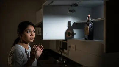नए घर में मिली बोतल में डरावना राज़: लड़की ने किचन की अलमारी खोली तो उड़ गए होश!