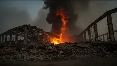 लखनऊ: पटाखा फैक्टरी में सात घंटे बाद फिर हुआ भीषण धमाका, गाय की मौत; पूरा गोदाम मलबे में तब्दील