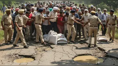 बांदा: चंद्रशेखर का सरकार पर बड़ा हमला – ‘आठ साल में गड्ढे नहीं भरे, किसान खाद के लिए खा रहा लाठियां’
