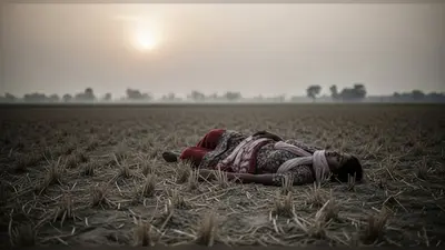 यूपी में दिल दहला देने वाली वारदात: खेत में अर्धनग्न मिली युवती की लाश, सलवार से कसा था गला, परिवार सदमे में