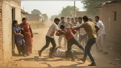 बांदा: दिनदहाड़े छात्रा को बेहोश कर अगवा करने का प्रयास, ग्रामीणों ने पकड़े आरोपी, जमकर पीटा