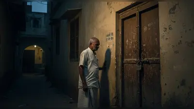 अलीगढ़ में सनसनी: सेवानिवृत्त बैंककर्मी के बेटे का बंद घर में मिला शव, बहू फरार; हत्या की आशंका