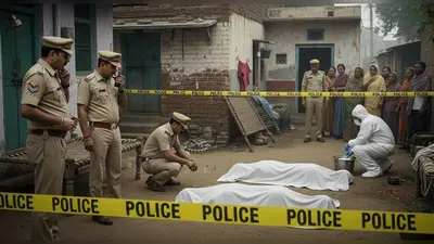 यूपी में सनसनी: मामी-भांजे की मौत का रहस्य गहराया, पुलिस जांच में जुटी